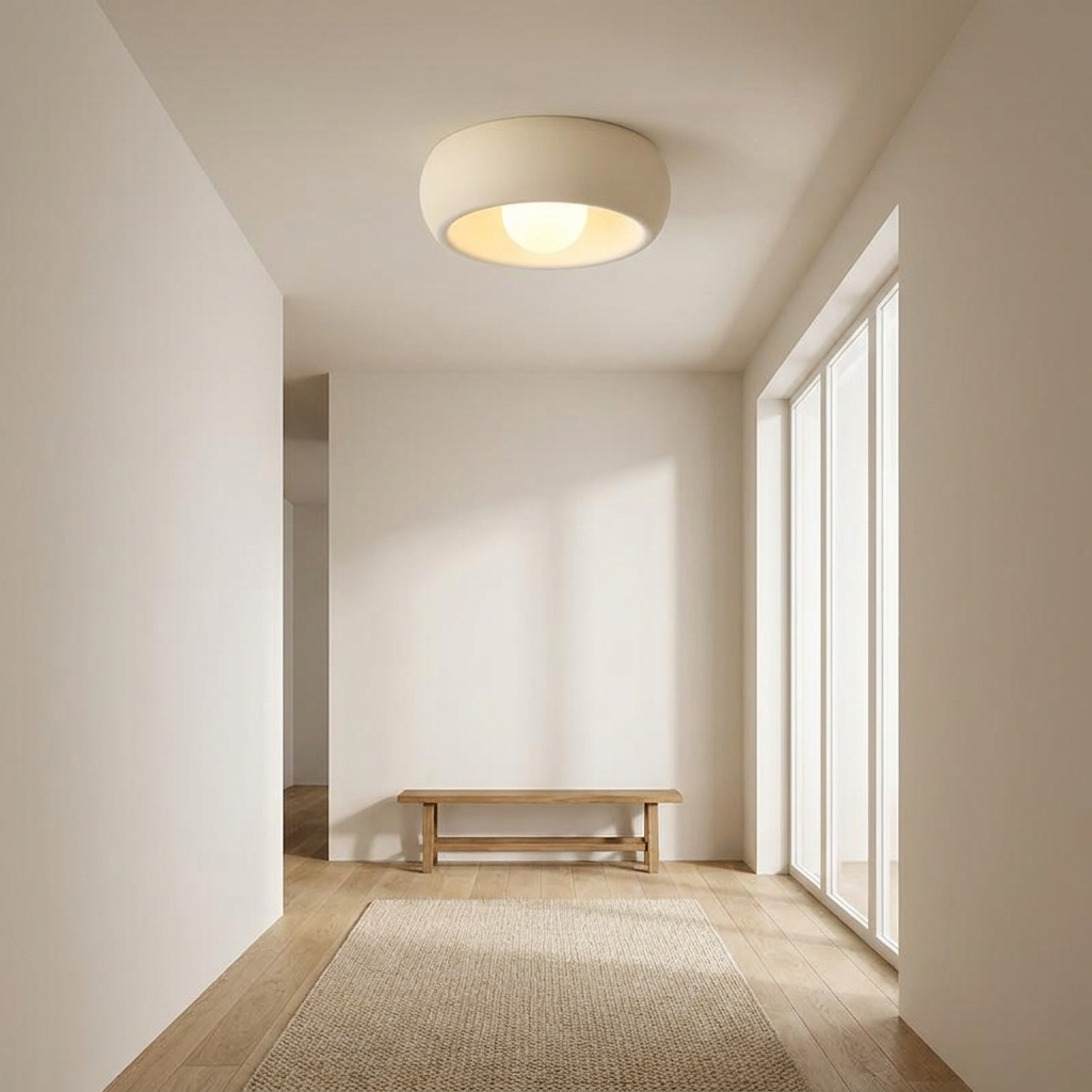Minimalist Flush Mount Ceiling Light lifestyle