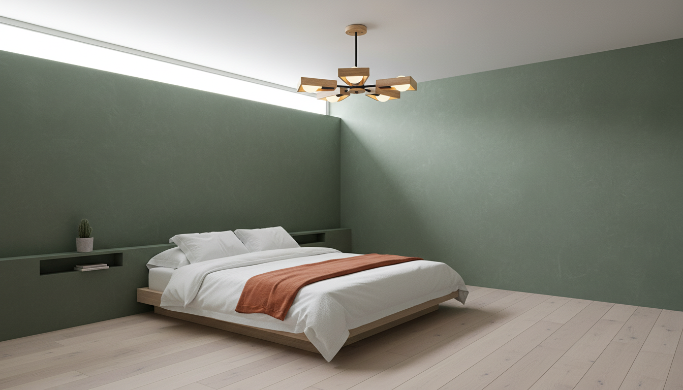 Modern Chandelier Light | Wooden Sputnik Design with Dimmable Features | Stylish Fixture for Dining Rooms