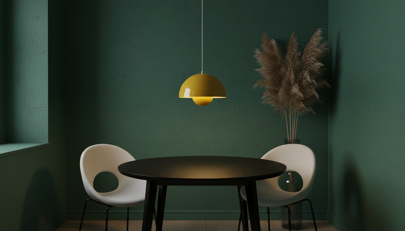 Elegant Danish Pendant Lighting | Floral Design with Premium Craftsmanship | Stylish Hanging Light for Home Decor