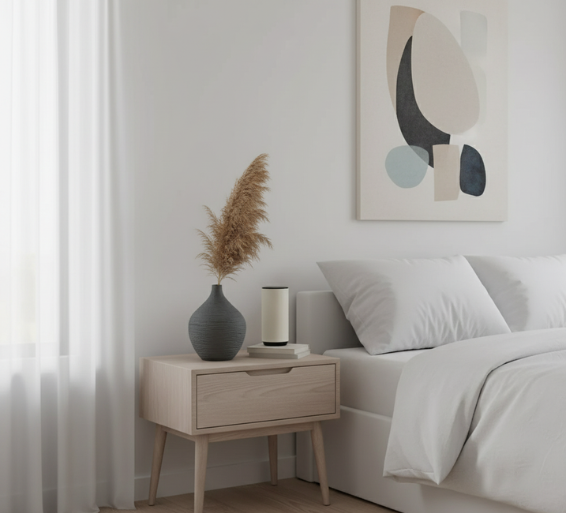 Ceramic Flower Vase with Nordic Design | Elegant Home Decor for Tranquil Spaces