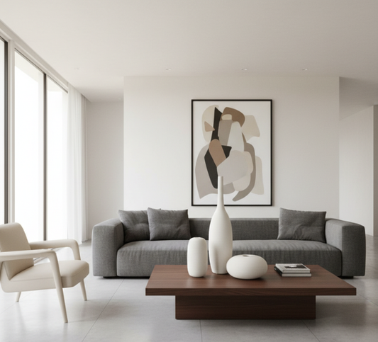 Timeless Elegance | 3-in-1 Ceramic Vase Set with Modern Minimalist Design | Versatile Decor for Any Living Space