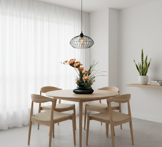 OrchidElegance | Artificial Orchid Arrangement with Modern Vase | Lifelike Floral Decor for Effortless Elegance