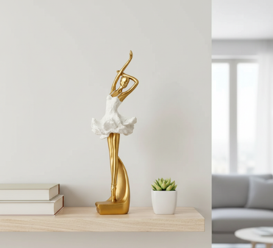 Whimsical Decorative Figure | Humorous Alien Design in Durable Resin | Unique Accent for Indoor & Outdoor Decor