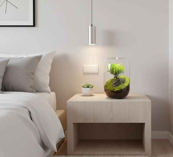 Modern Glass Terrarium Vase | Transparent Design for Indoor Plant Display