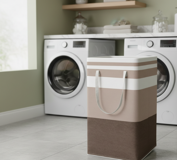 75L Waterproof Laundry Basket | Foldable Design & Durable Fabric for Easy Storage