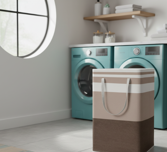 75L Waterproof Laundry Basket | Foldable Design & Durable Fabric for Easy Storage