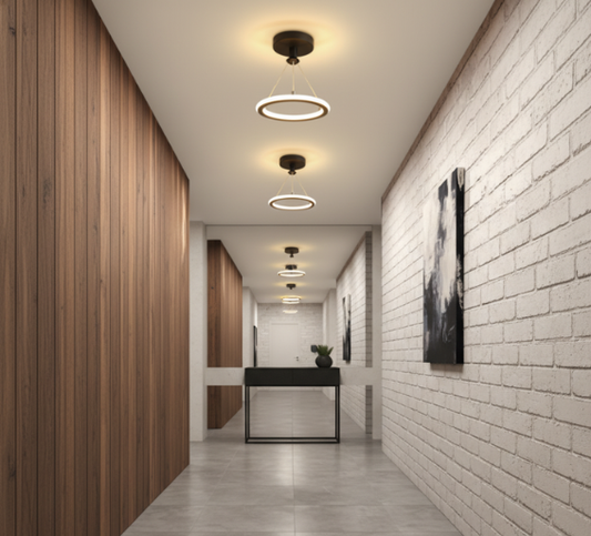 Modern Outdoor Wall Lights | LED Ceiling Fixture with Multiple Color Options | Stylish Landscape Lighting for Elegant Outdoor Spaces 0