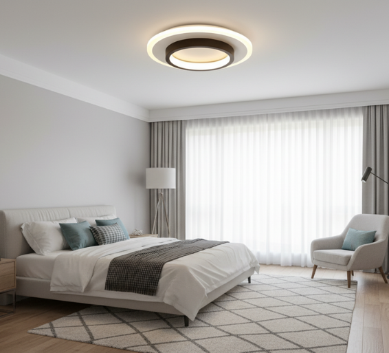 Modern Outdoor Wall Lights | LED Ceiling Fixture with Multiple Color Options | Stylish Landscape Lighting for Elegant Outdoor Spaces 2
