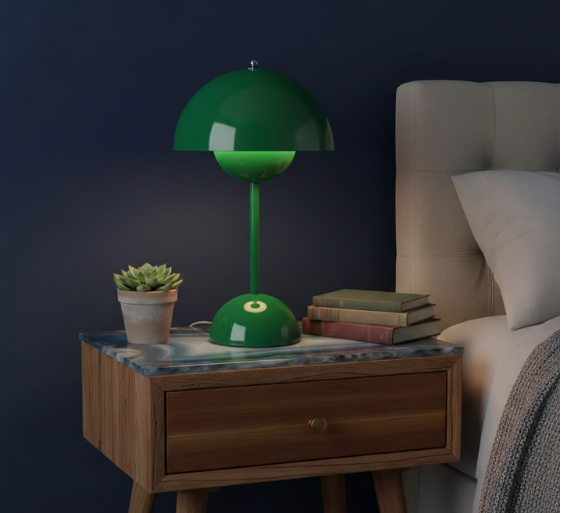 Modern Dimmable Stainless Steel Table Lamp for Cozy Ambiance