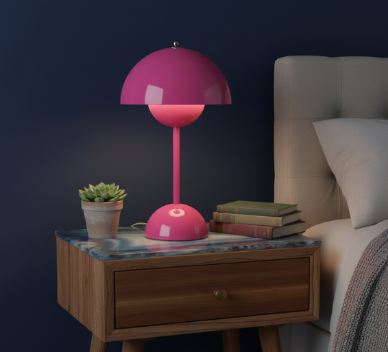 Modern Dimmable Stainless Steel Table Lamp for Cozy Ambiance