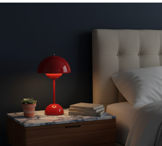 Modern Dimmable Stainless Steel Table Lamp for Cozy Ambiance
