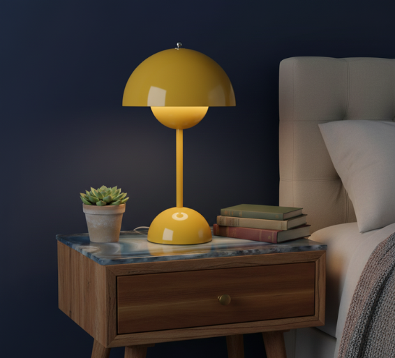 Modern Dimmable Stainless Steel Table Lamp for Cozy Ambiance