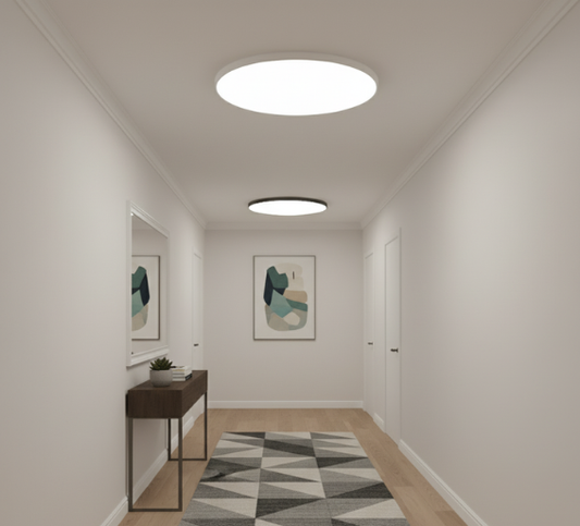 Triple-Proof | Ceiling Light with Adjustable LED Colors | Modern Design for Versatile Illumination 0