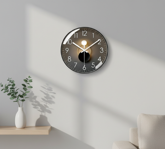 Timeless Elegance | Modern Wall Clock with Silent Movement | Stylish Wall Clock Decor for Peaceful Homes