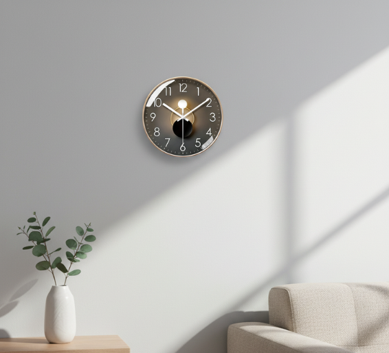 Timeless Elegance | Modern Wall Clock with Silent Movement | Stylish Wall Clock Decor for Peaceful Homes