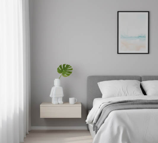 Modern Minimalist Flower Pot | Durable Resin Design for Indoor & Outdoor Use