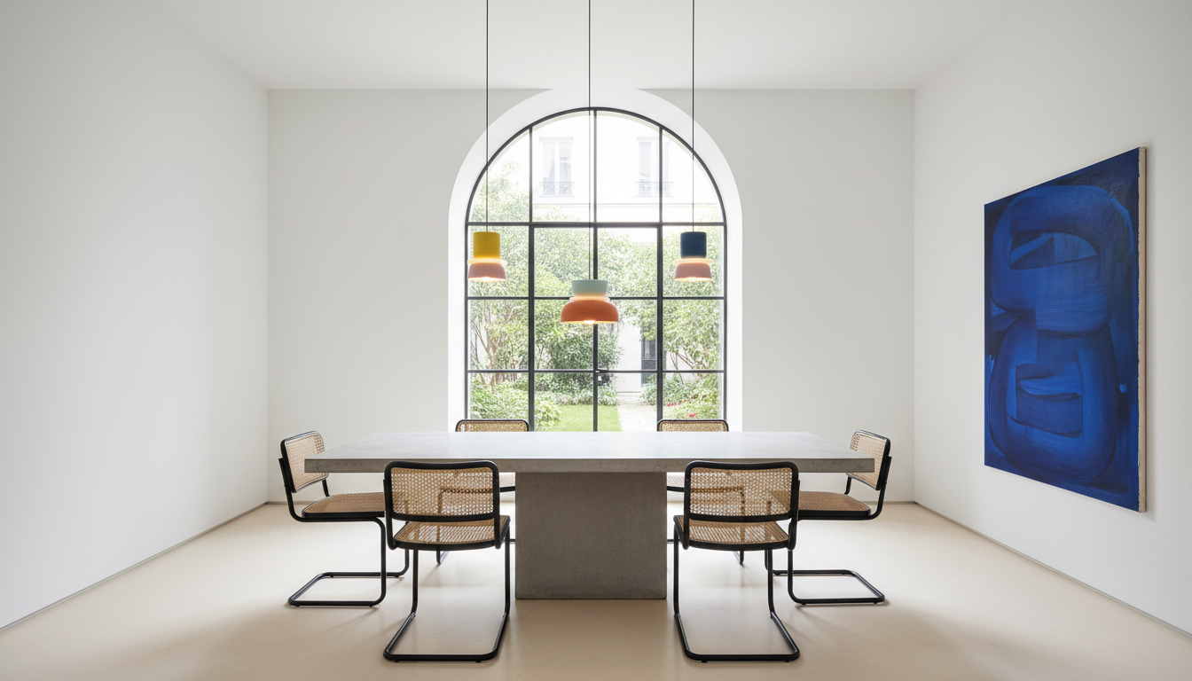 Nordic Collection | Colorful LED Pendant Light with Adjustable Cable | Modern Kitchen Pendant Lighting for Stylish Interiors
