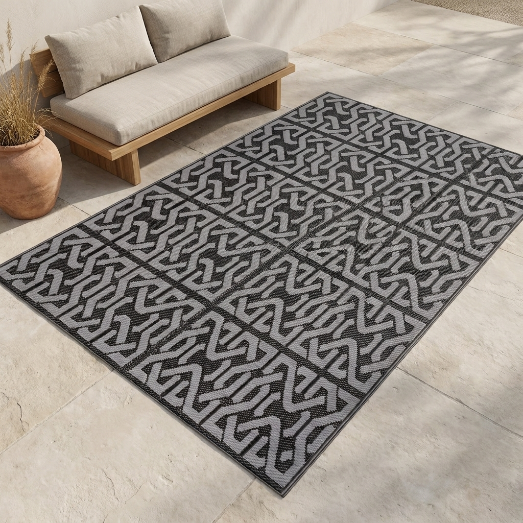 Outdoor Living Essentials Reversible Outdoor Rug
