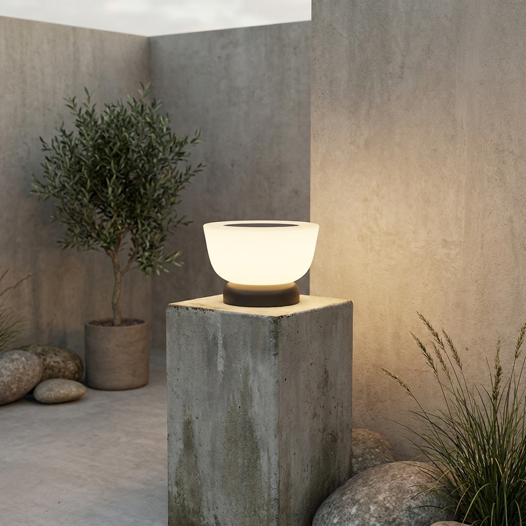 Elegant Solar Lights | Outdoor Pathway Lamp with Warm Glow | Weather-Resistant Design for Safe Illumination