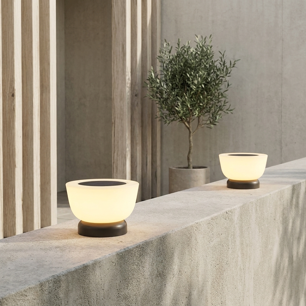 Elegant Solar Lights | Outdoor Pathway Lamp with Warm Glow | Weather-Resistant Design for Safe Illumination