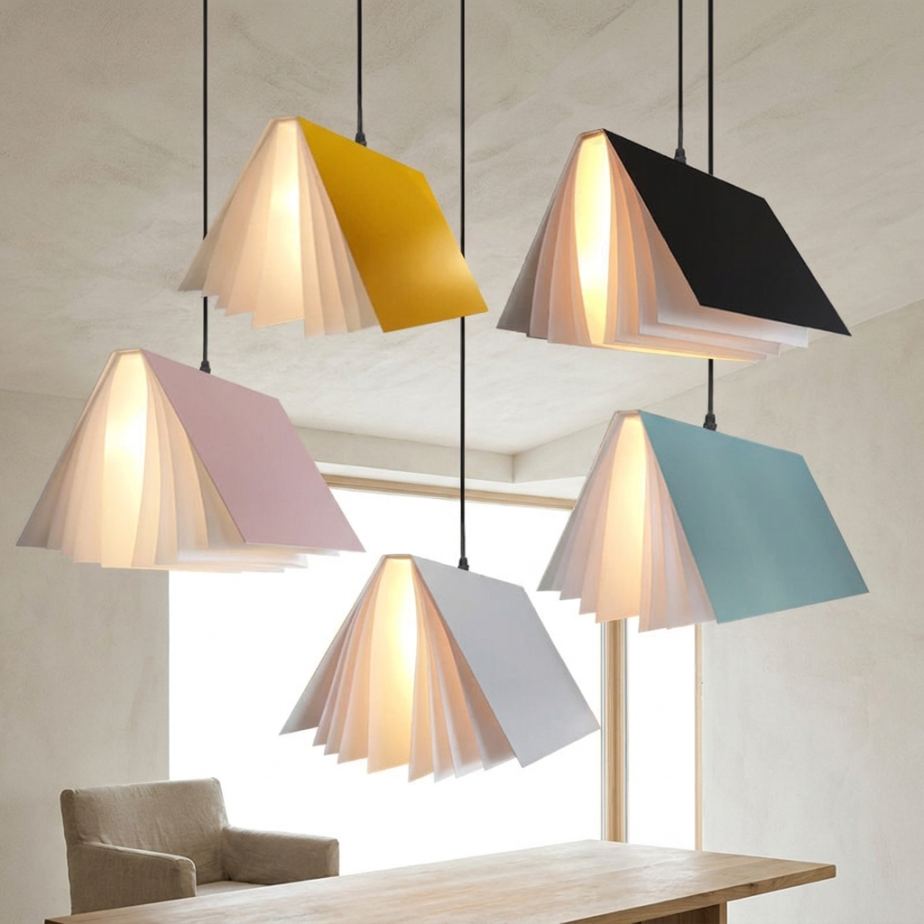 Flying Book Ceiling Lamp lifestyle