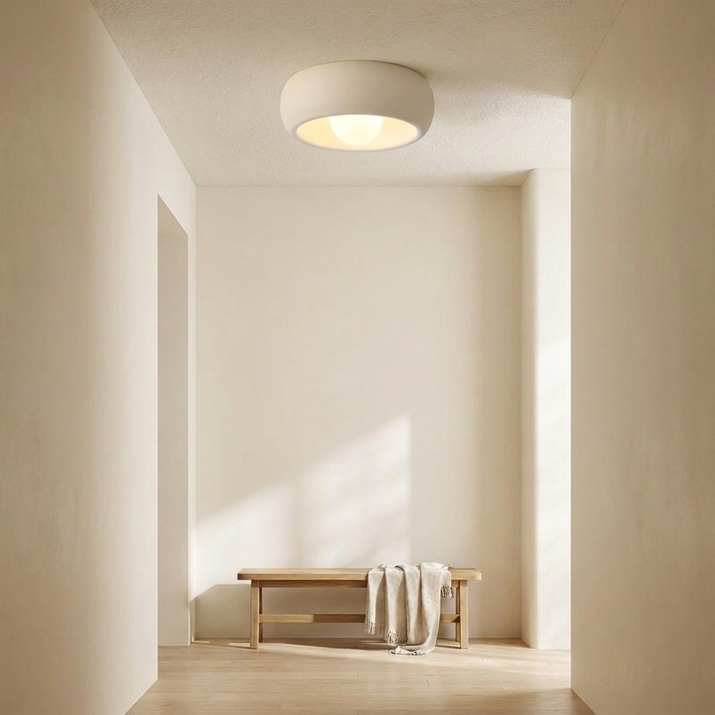 Minimalist Flush Mount Ceiling Light lifestyle