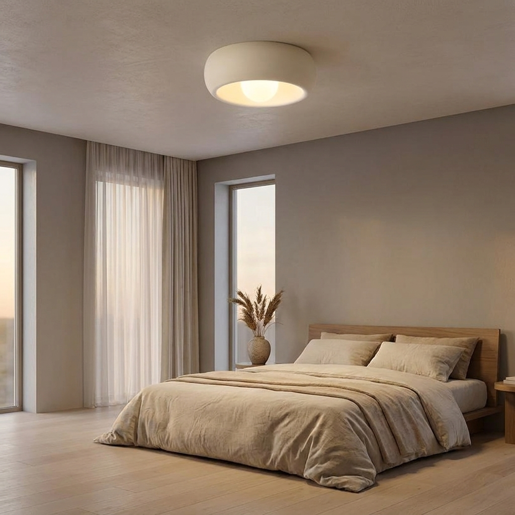 Minimalist Flush Mount Ceiling Light lifestyle