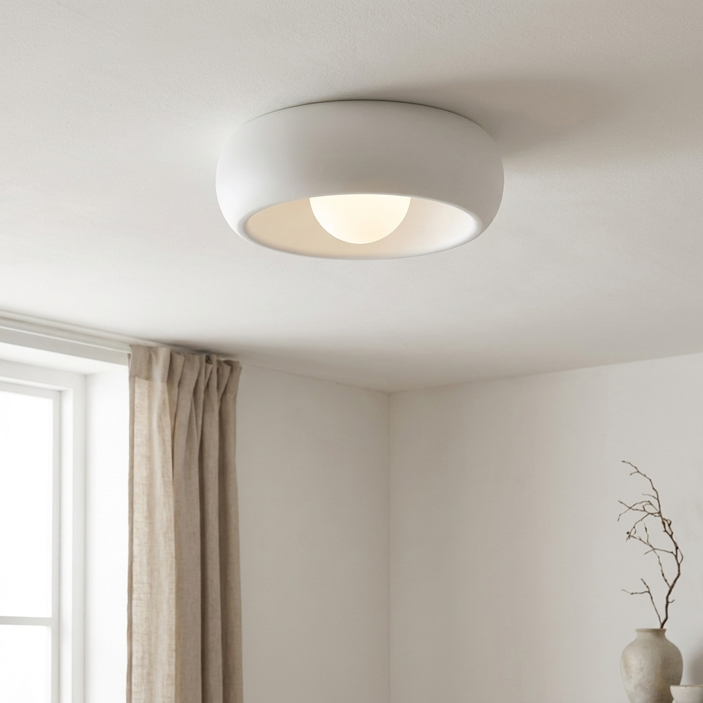 Minimalist Flush Mount Ceiling Light lifestyle