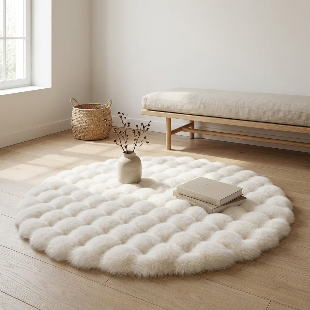 Cloud Comfort Bubble Rug lifestyle