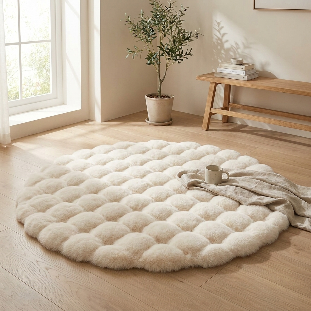 Cloud Comfort Bubble Rug lifestyle