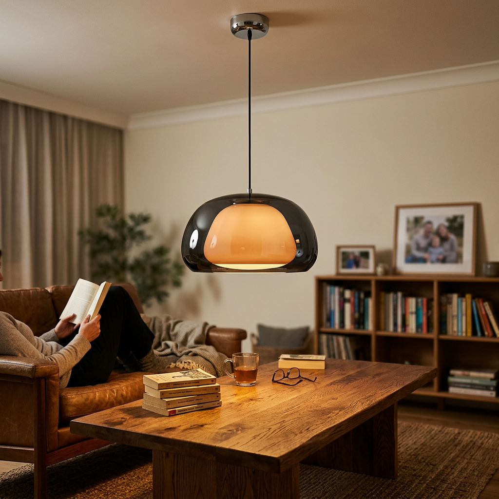 Modern Glass Pendant Light