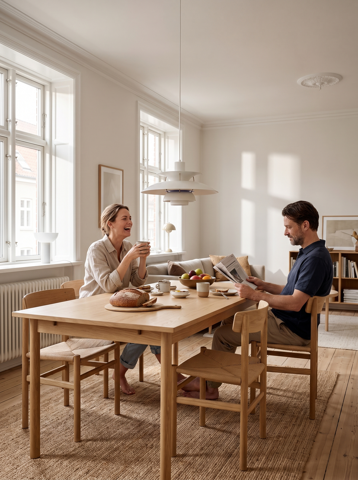 Scandinavian Shape, Bold Color