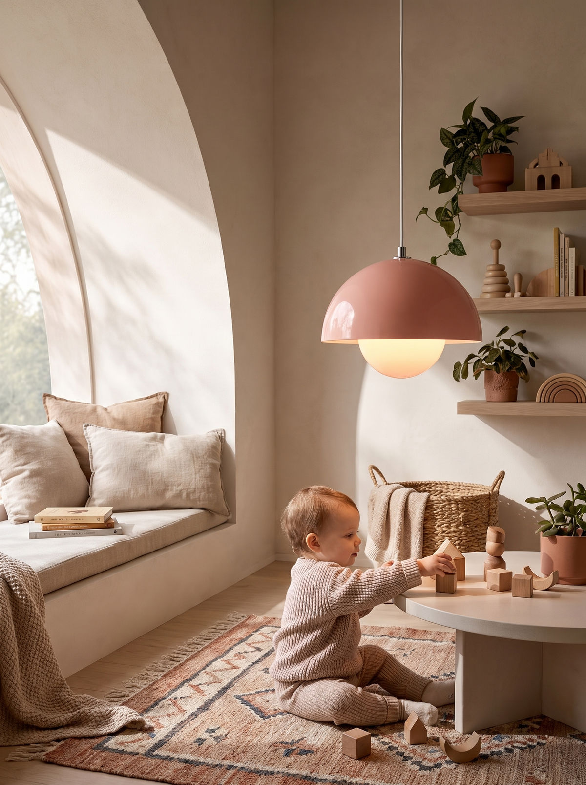 Nordic macaron dome pendant light, Mix, Match, and Glow