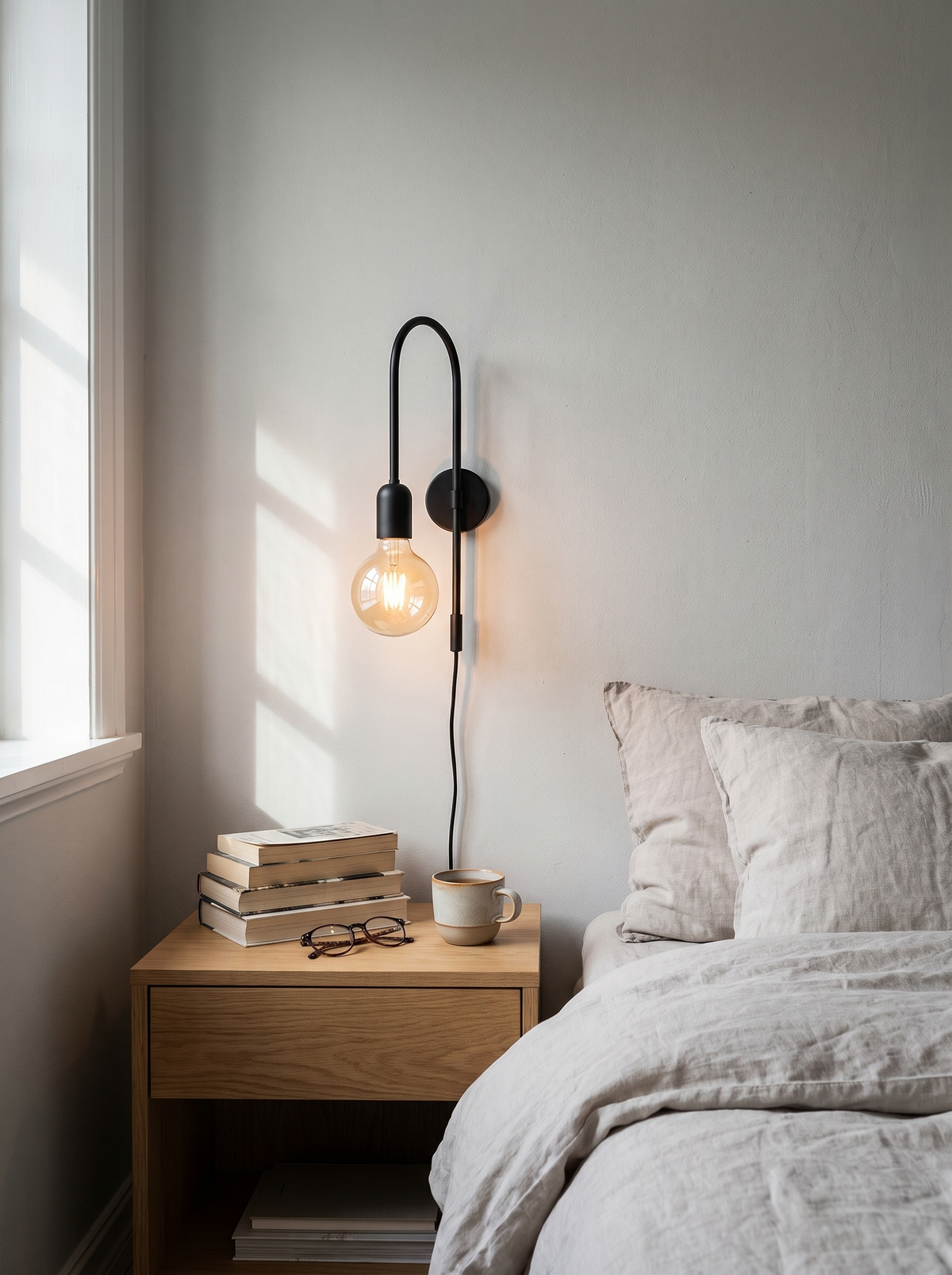 Large white U shaped ceramic vase in a lifestyle setting, A Statement Worth Noticing