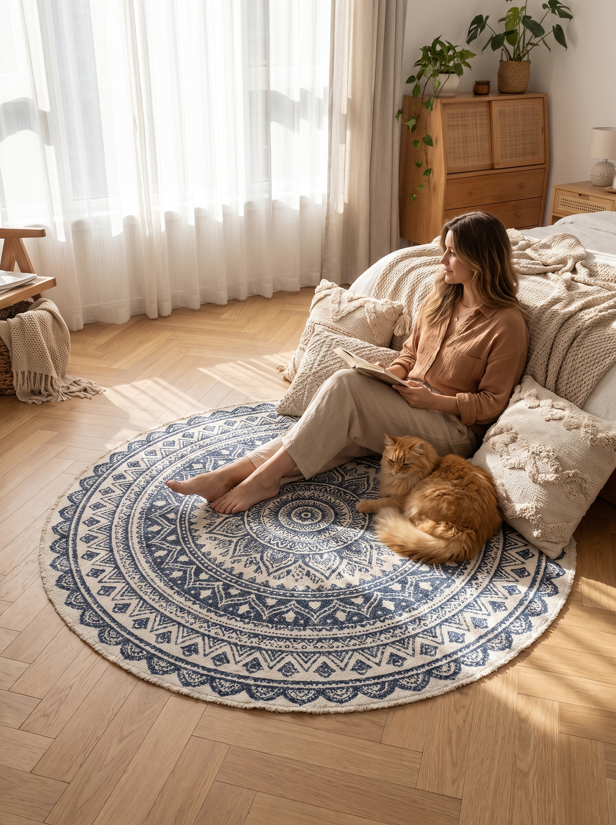 Boho Style, Beautifully Round