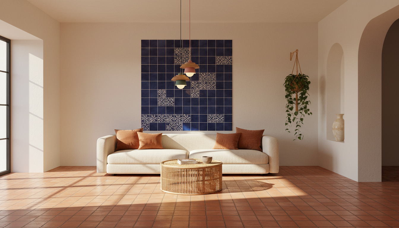 Nordic Nature | Black Pendant Light with Adjustable Height | Modern Design for Cozy Interiors