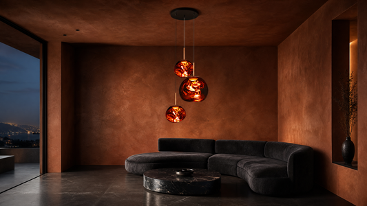 Sculptural Melt Pendant Light | Modular Design with Flexible Lighting | Ideal for Kitchen & Dining Spaces
