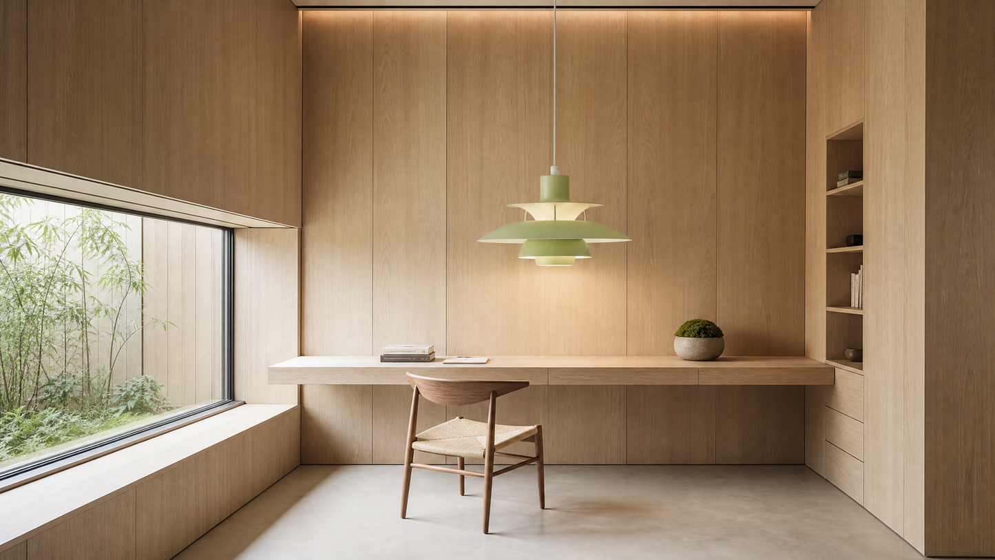 Scandinavian | Pendant Lamp with Umbrella Design & Colorful Finish | Stylish Lighting for Modern Indoor Spaces