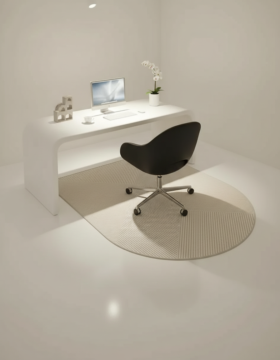 FlexGuard | Office Chair Floor Mat with Non-Slip Backing | Stylish Protection for Hard Floors and Carpets