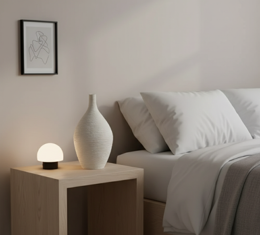 Ceramic Flower Vase with Nordic Design | Elegant Home Decor for Tranquil Spaces